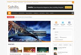 Theme Wordpress sahifa